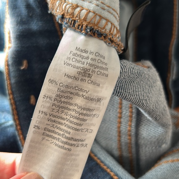 Madewell Dark Blue Skinny Jeans - Picture 6 of 6